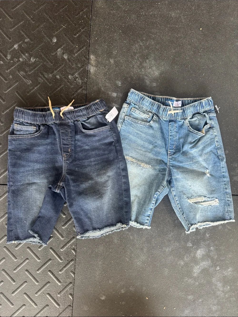 NWT Bundle of 2 Kids Denim Pull-On Shorts